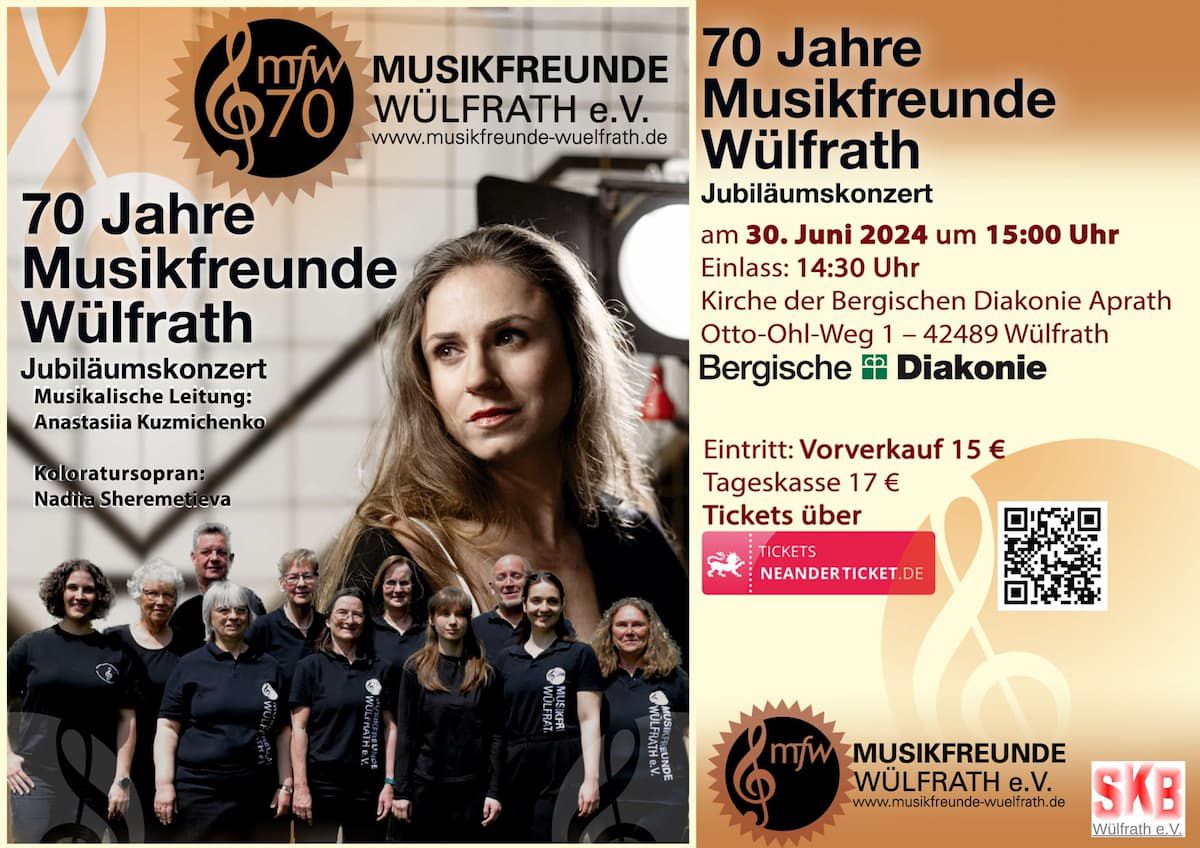 70 Jahre Musikfreunde Wülfrath